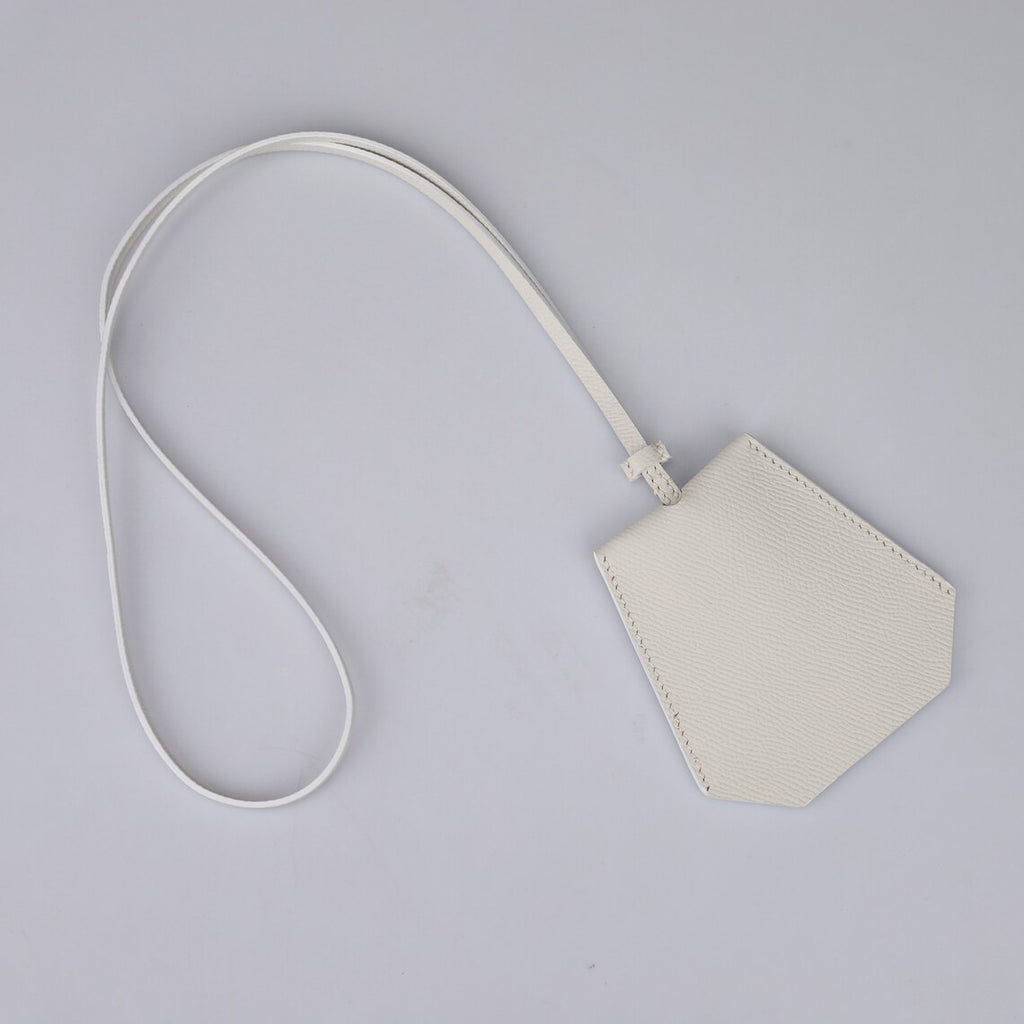 Handmade Epsom Leather Key Holder: Custom Key Pouch with Strap