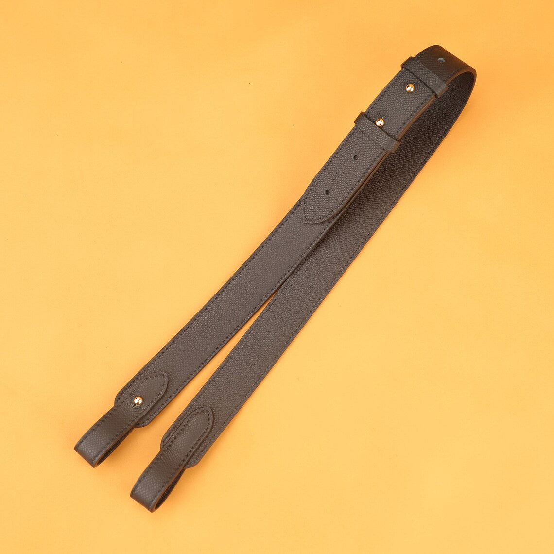 Hermès Style Adjustable Bandoulière (30mm Wide): Epsom Leather Shoulder/Crossbody Strap for Picotin & Lindy Bags