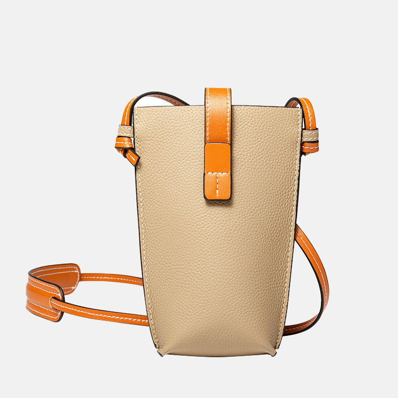 Women’s Genuine Leather Crossbody Mini Phone Bags image