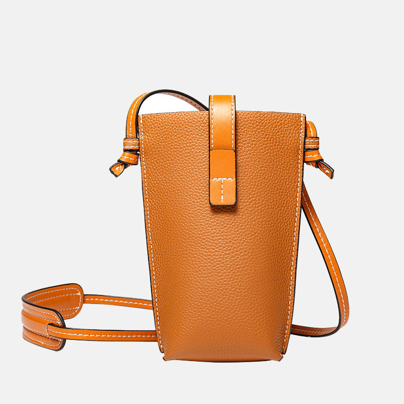 Women’s Genuine Leather Crossbody Mini Phone Bags image 8