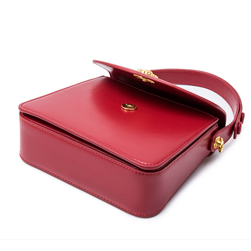 Women’s Vegan Leather Shoulder Bag with Crossbody Chains image 4