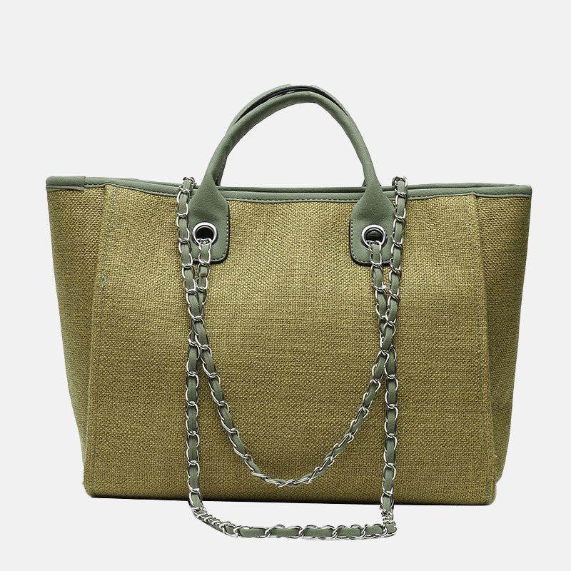 Women’s Large Canvas Beach Tote Bags image 5