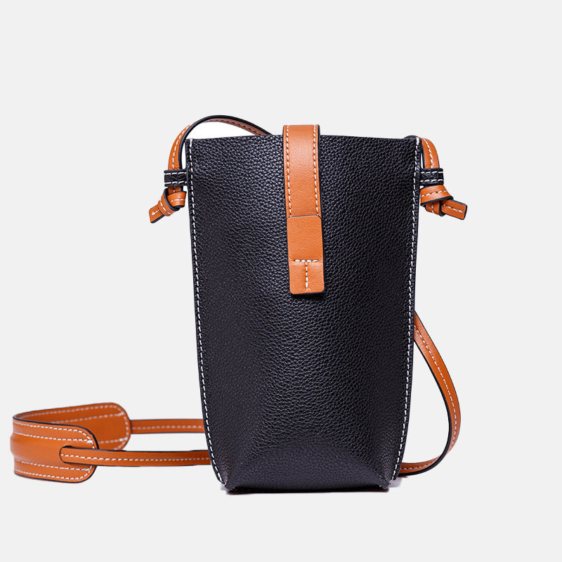 Women’s Genuine Leather Crossbody Mini Phone Bags image 7