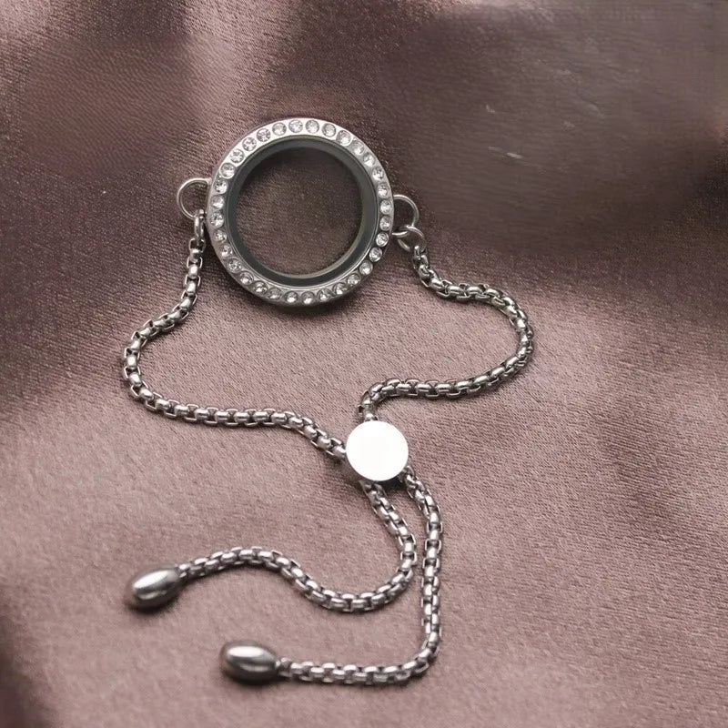 The Infinity Locket Bracelet