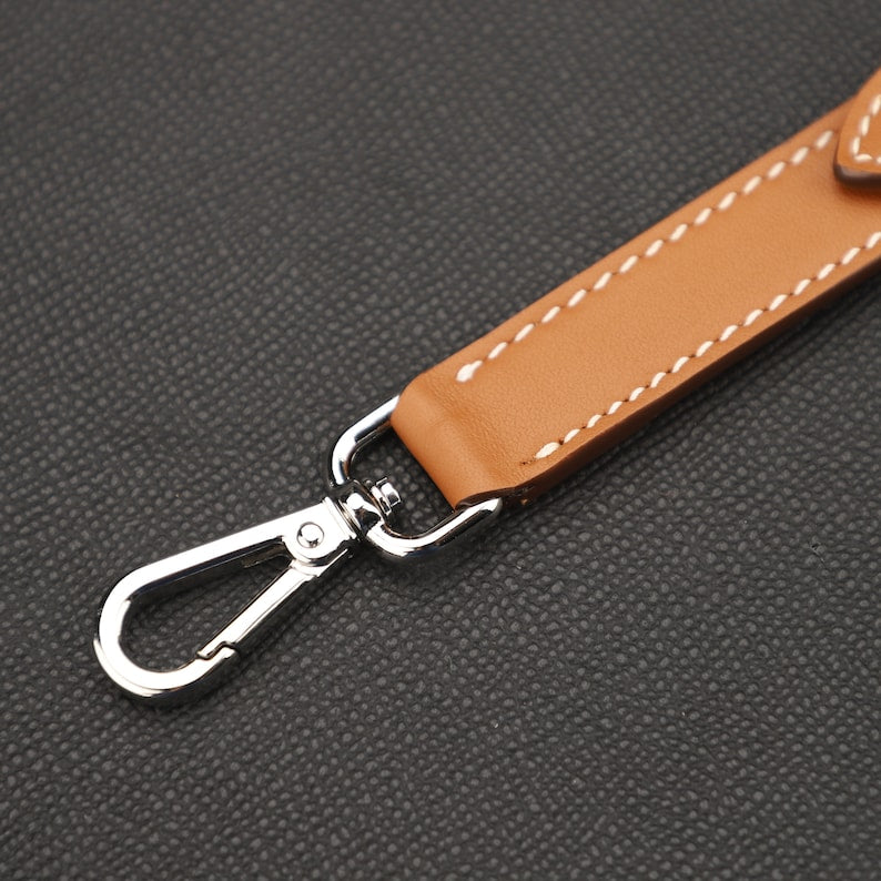 Hermès Style Swift Leather Adjustable Bandoulière (18mm Slim): Compatible Crossbody/Shoulder Strap