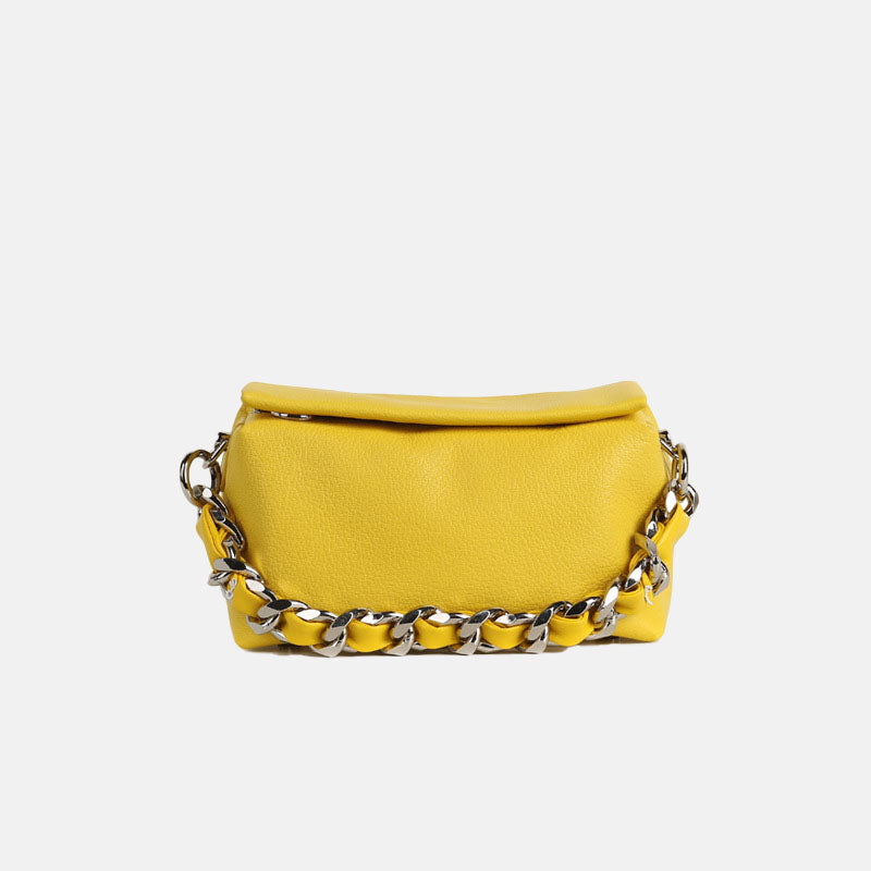 Women’s Chains Leather Shoulder Bags image