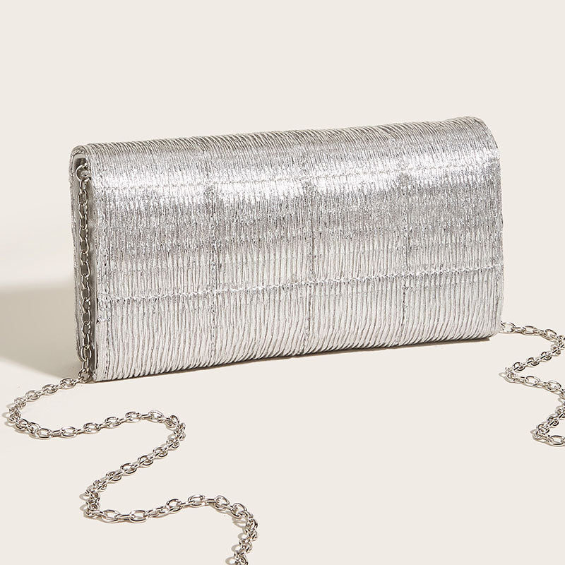 Women’s Quilted Bling Bling Crossbody Evening Clutch Bags image 13