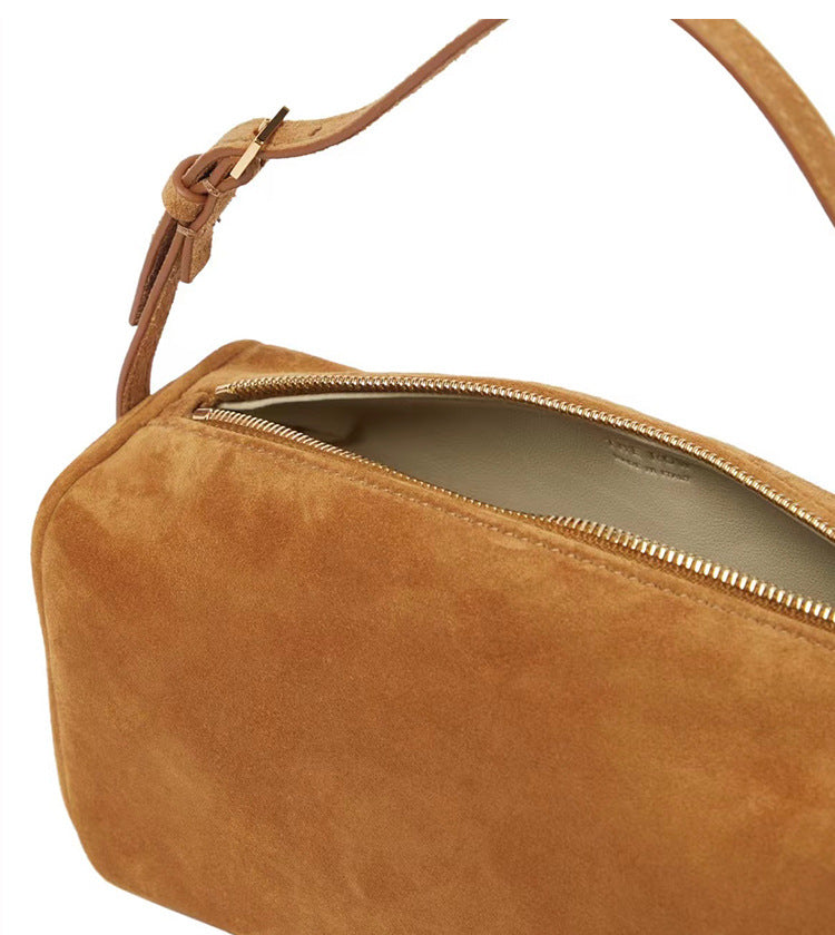 Women’s Suede Genuine Leather Mini Cuboid Bags image 4