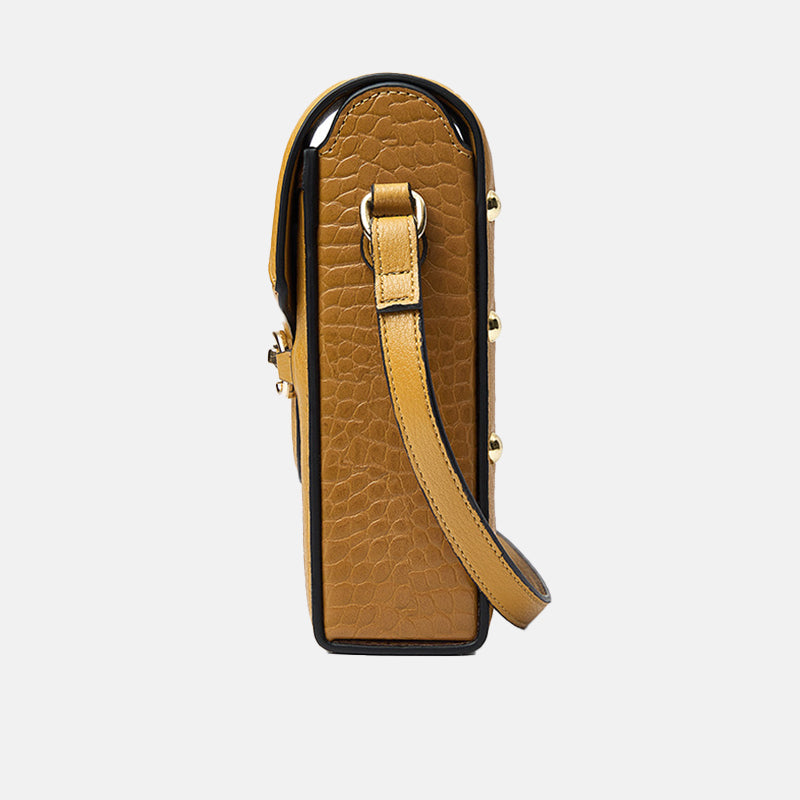 Women’s Horsebit Croc Print Mini Crossbosy Bags image 2