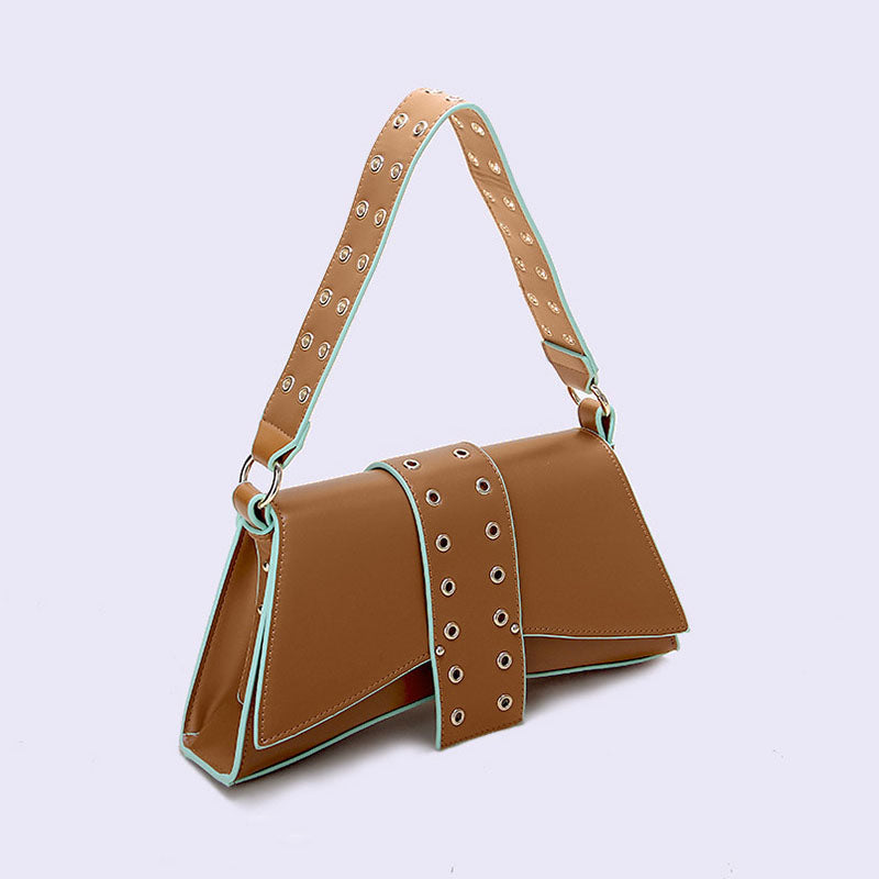 Women’s BASS Eyelet Vegan Baguette Bags image 2