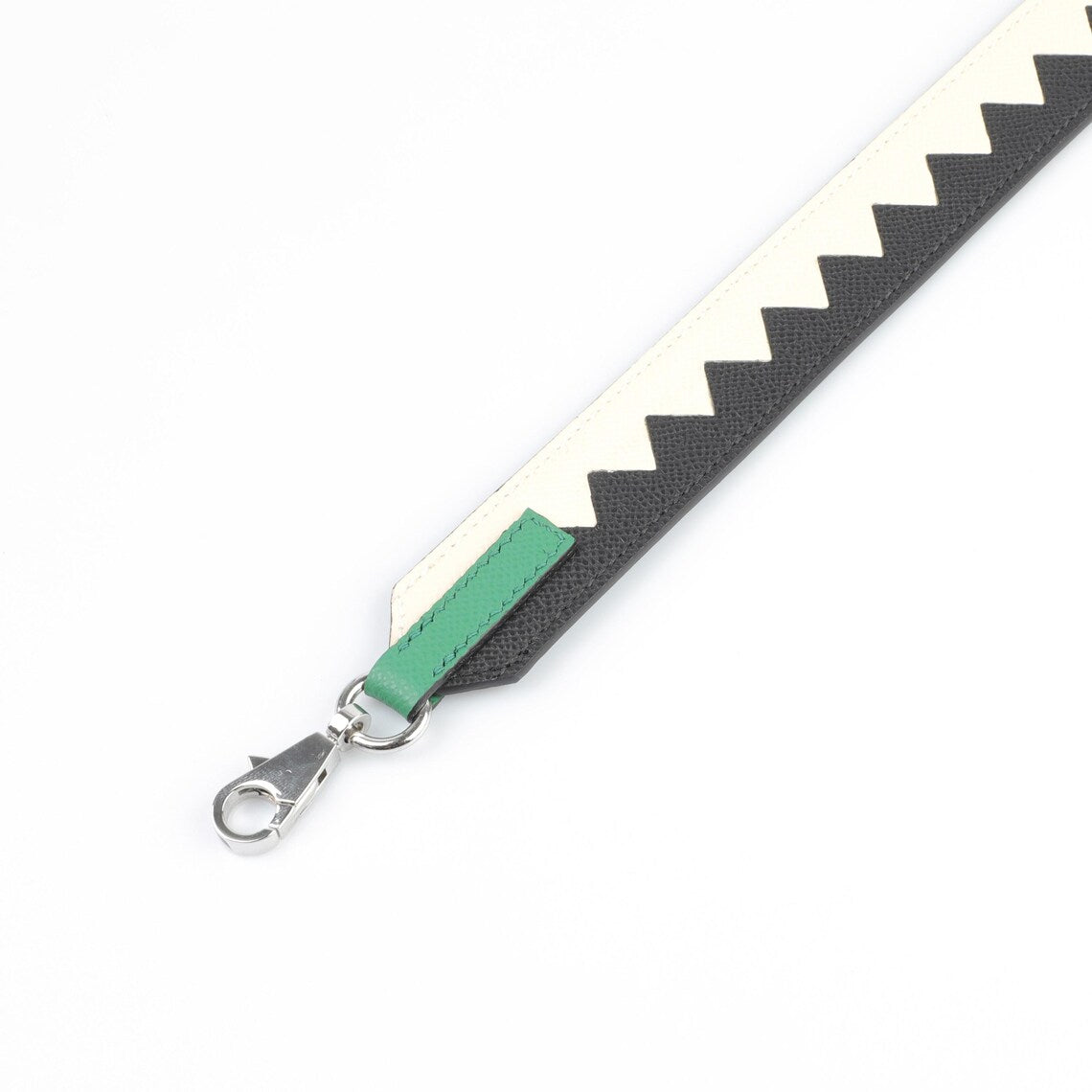 Artisanal Epsom Leather Bandoulière (30mm Wide): Hand-Stitched Color-Matched Shoulder Strap Upgrade