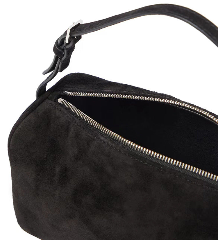 Women’s Suede Genuine Leather Mini Cuboid Bags image 8
