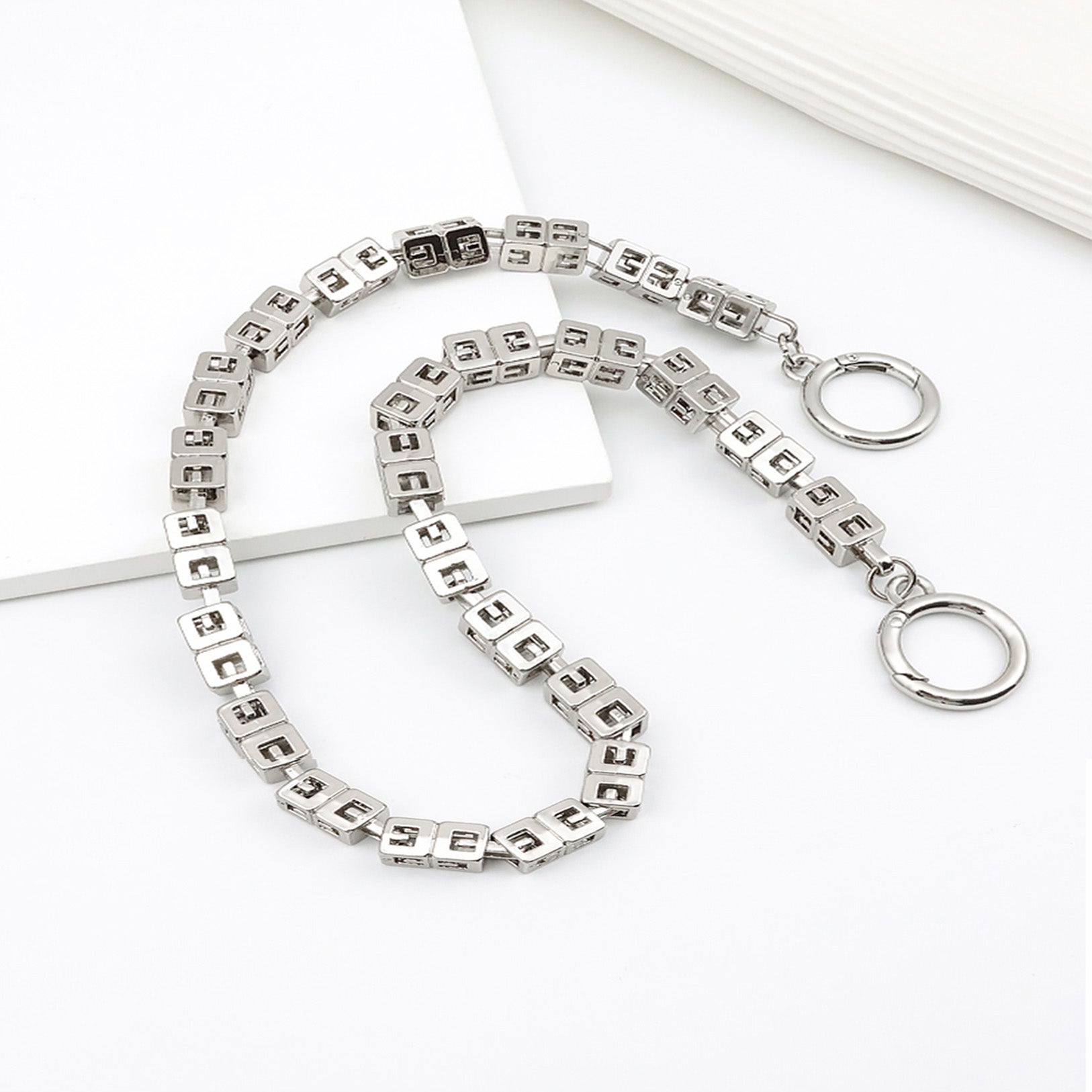 Luxury Chain Shoulder Strap for Handbags – Adjustable Replacement Strap for Crossbody & Shoulder Bags