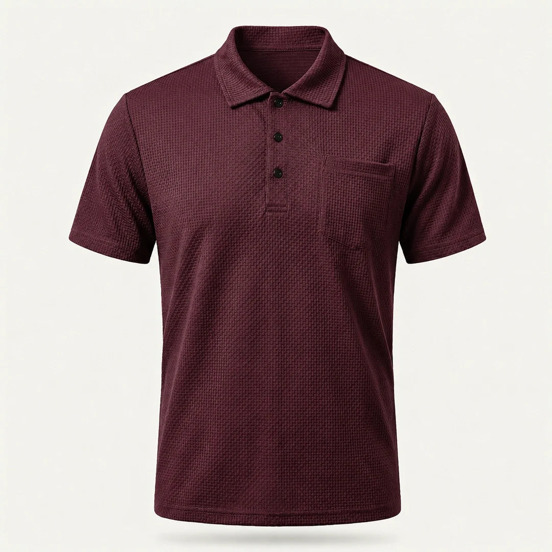 Capri - Men's Ultra Comfortable Pocket Polo Shirt
