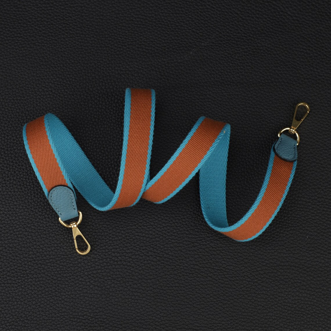 25mm Bi-color canvas shoulder bag strap for evelyn TPM,33 colors avaliable