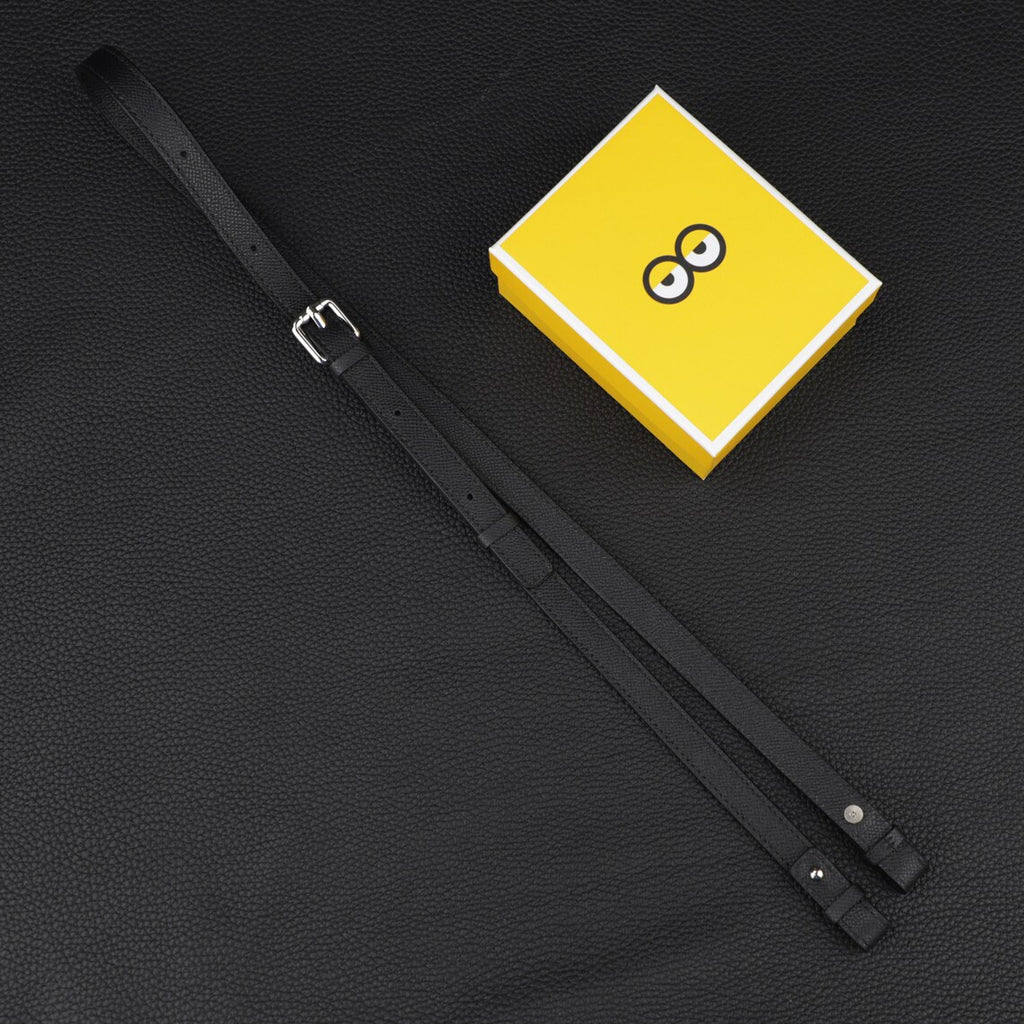 Hermès Style Epsom Leather Adjustable Bandoulière (15mm Ultra-Slim): Compatible Crossbody Strap for Mini Bags & Pochette