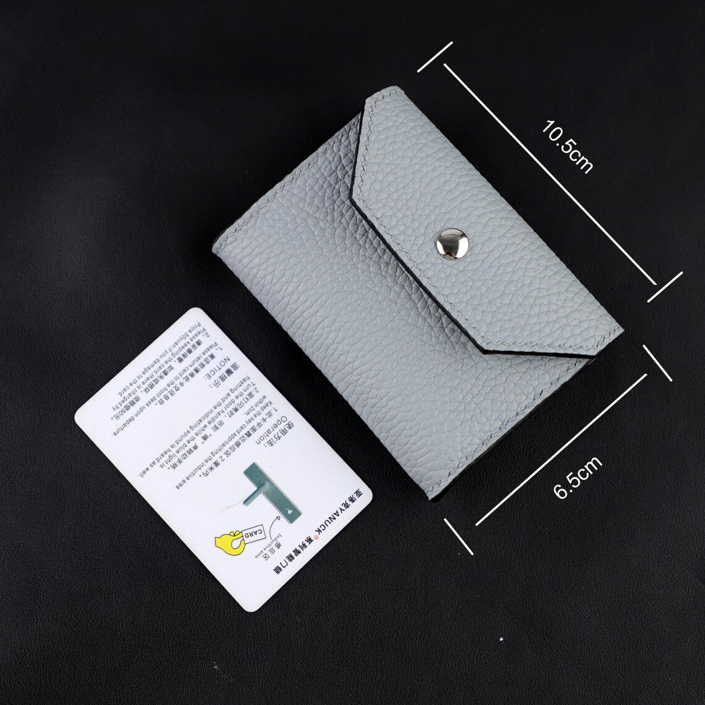 Handmade Clemence Leather Pocket | Hand-Stitched Bag Strap Holder or Fashion Belt Accessory