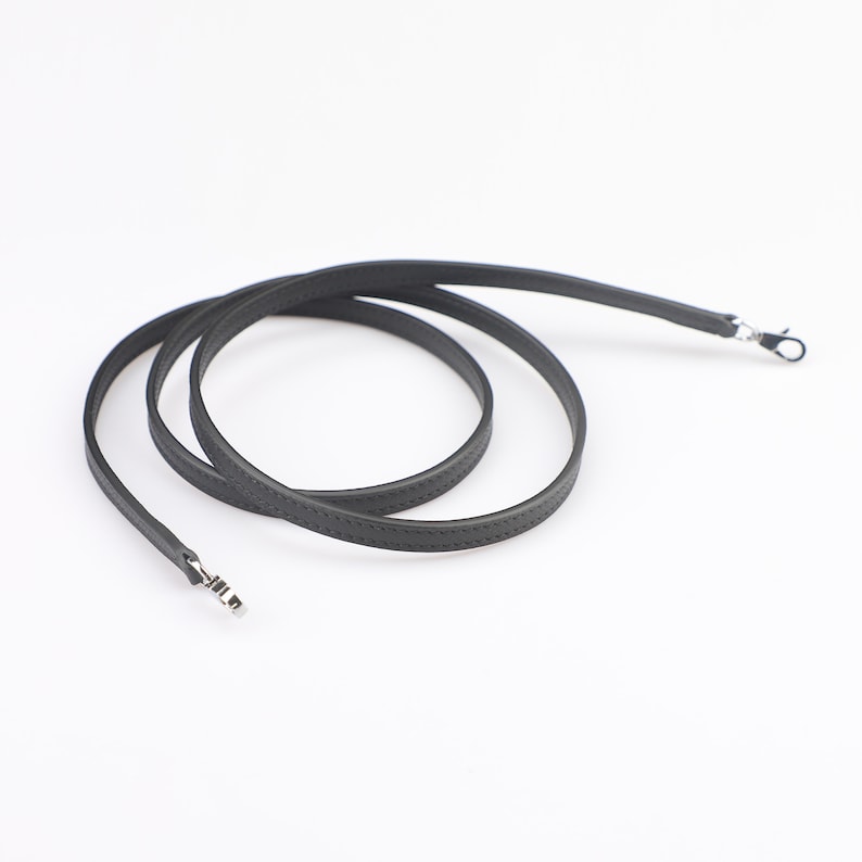 Artisanal Epsom Leather Bandoulière (10mm Ultra-Slim): Hand-Stitched Crossbody Strap Compatible with Mini Kelly II Bag