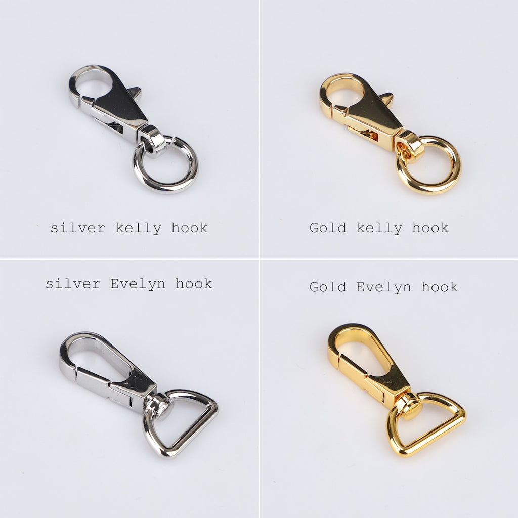 25mm Bi-color canvas shoulder bag strap for evelyn TPM