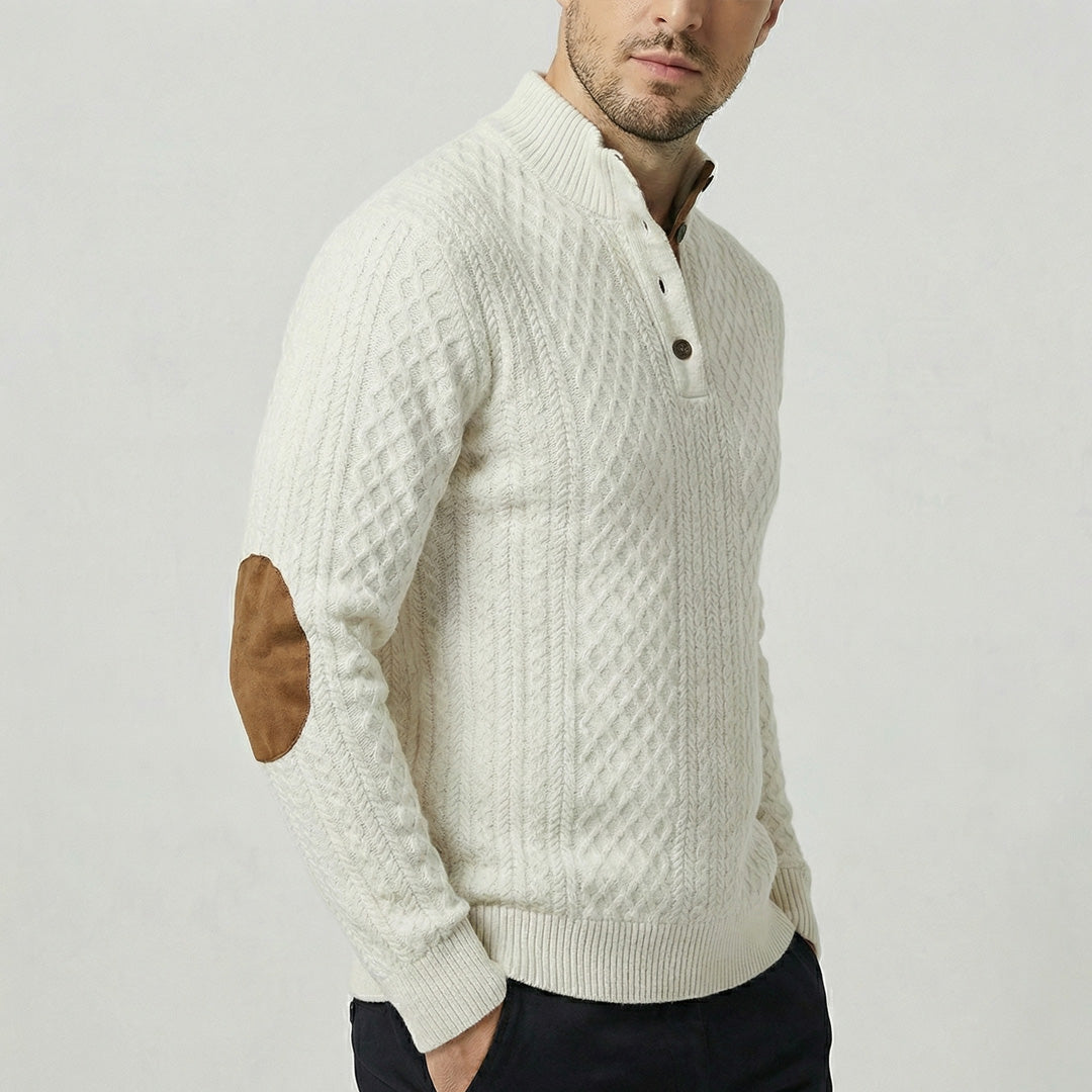 Crown - Men's Classic High Collar Pullover