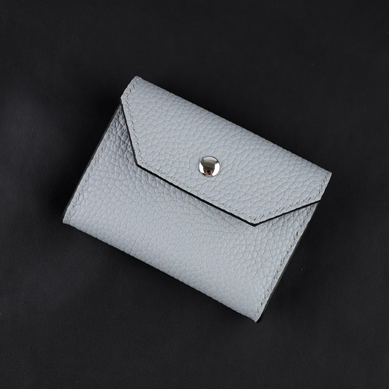 Handmade Clemence Leather Pocket | Hand-Stitched Bag Strap Holder or Fashion Belt Accessory