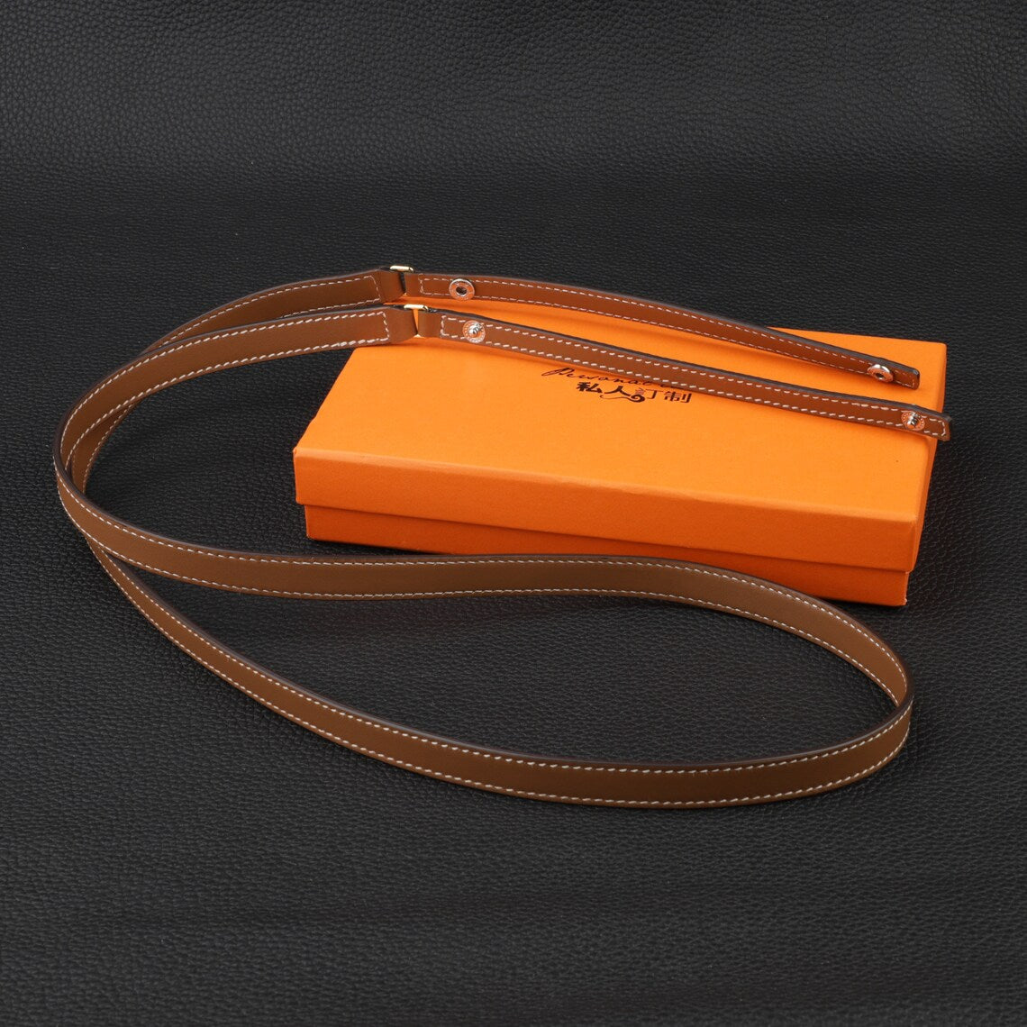 Luxury Swift Leather Bandoulière (15mm Slim): Compatible Crossbody Strap Replacement for Triomphe & Small Designer Bags