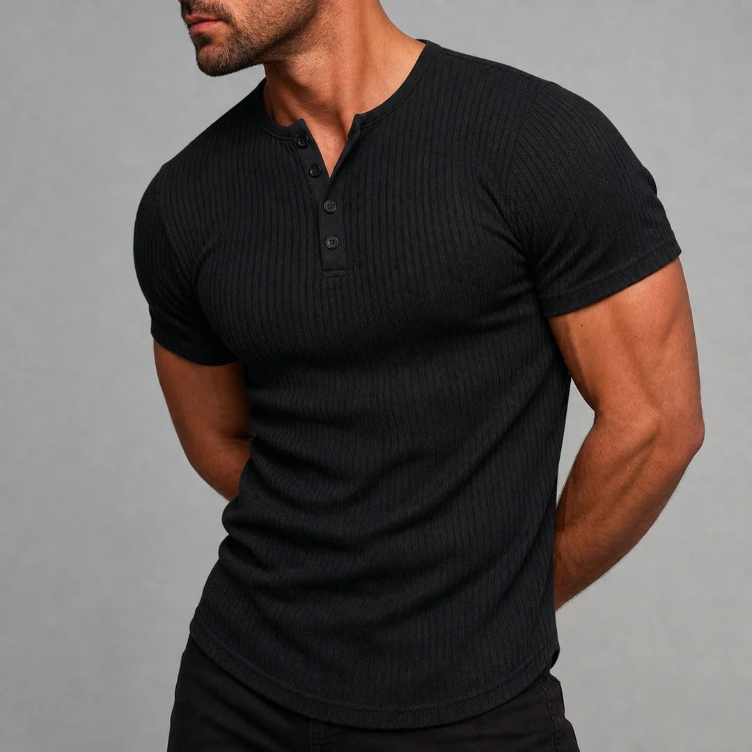 Siena - Men's Ultra Comfortable Henley Shirt
