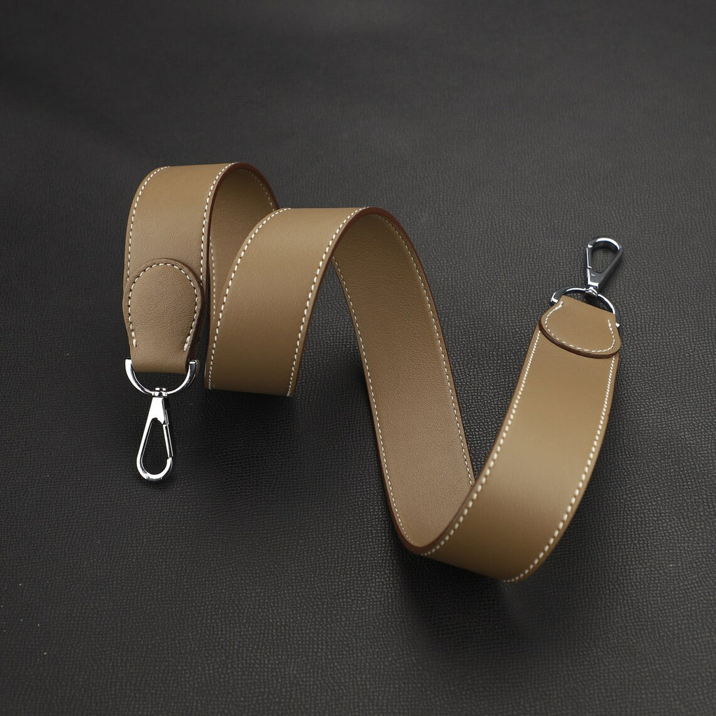 Hermès Style Swift Leather Bandoulière (38mm Wide): Compatible Shoulder Strap Replacement for Kelly Bags