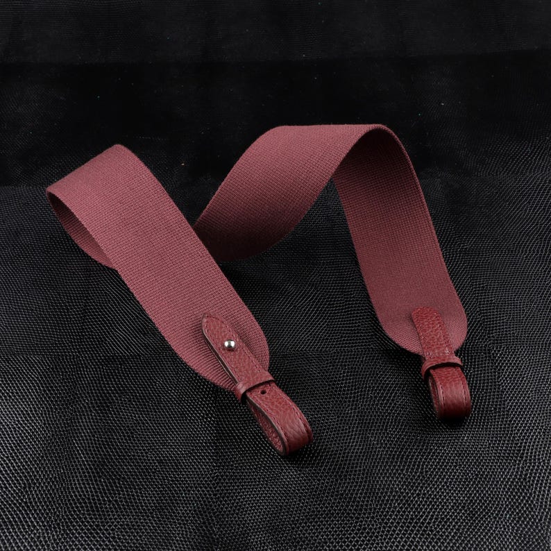 50mm Canvas Shoulder Bag Strap with toog leather loops for lindy bag,Fit evelyne bags,Birkin bags and more luxury handbags