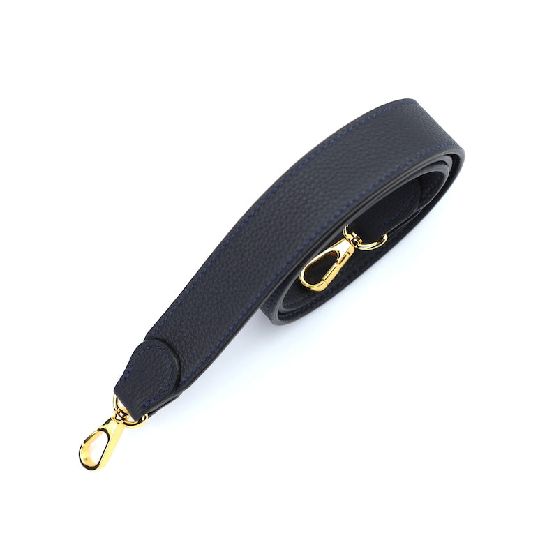 Hermès Style Togo Leather Bandoulière (38mm Wide): Compatible Shoulder Strap Replacement for Kelly Bag