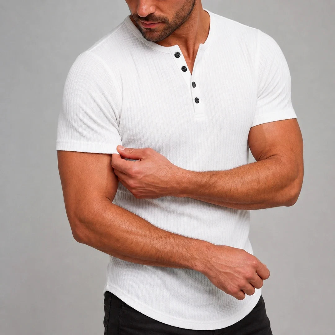 Siena - Men's Ultra Comfortable Henley Shirt