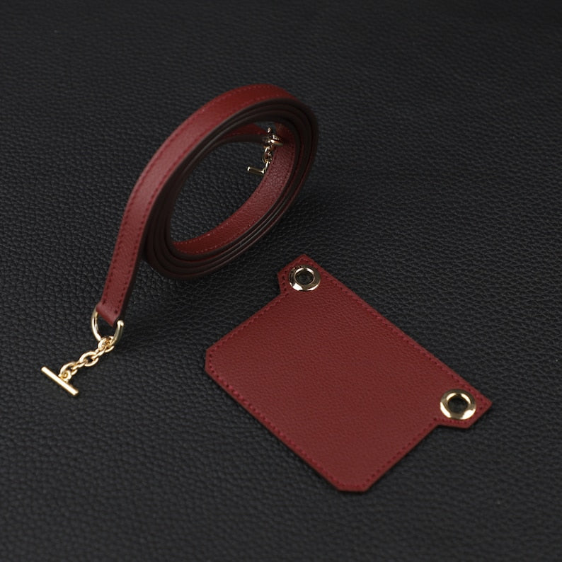 12mm Evercolor Leather Shoulder Strap: Roulis Slim Wallet Crossbody Strap