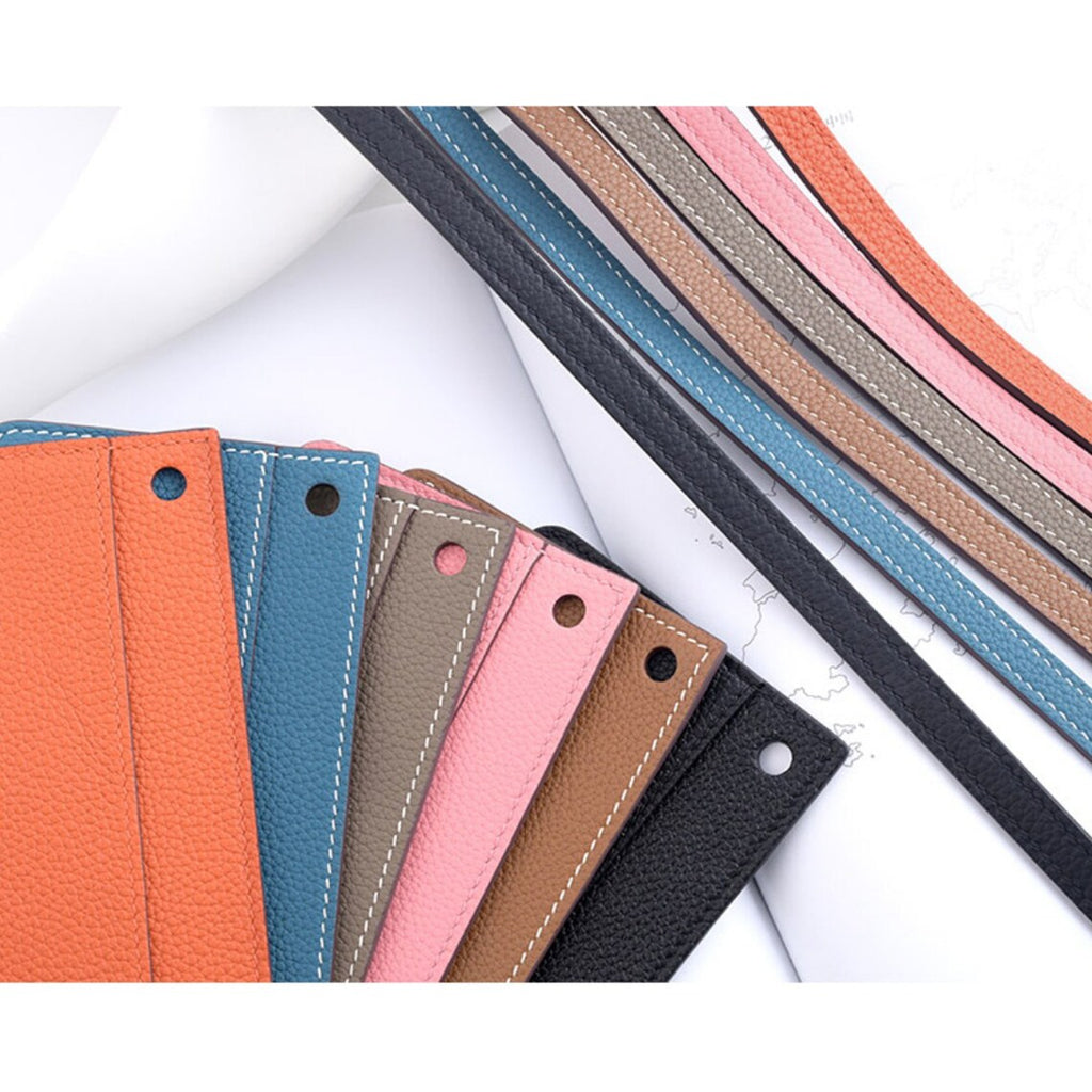 Togo Leather Wallet Insert with Strap for Dogon/Kelly/Constance Long Wallet