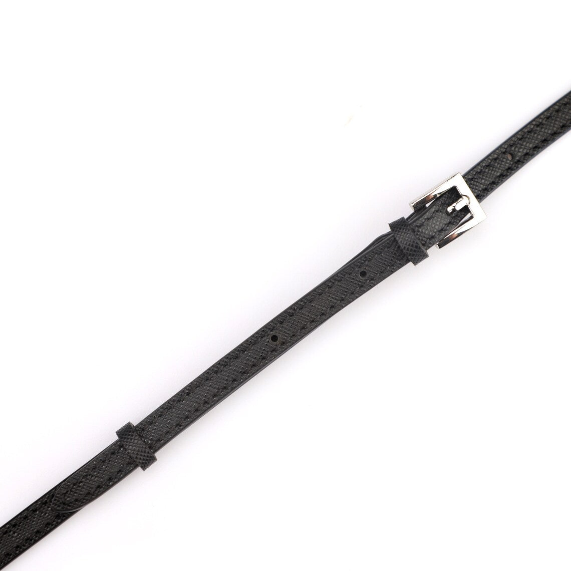 Hermès Style Cross-Grain Leather Adjustable Bandoulière (10mm Ultra-Slim): Replacement Crossbody Strap for Mini Bags