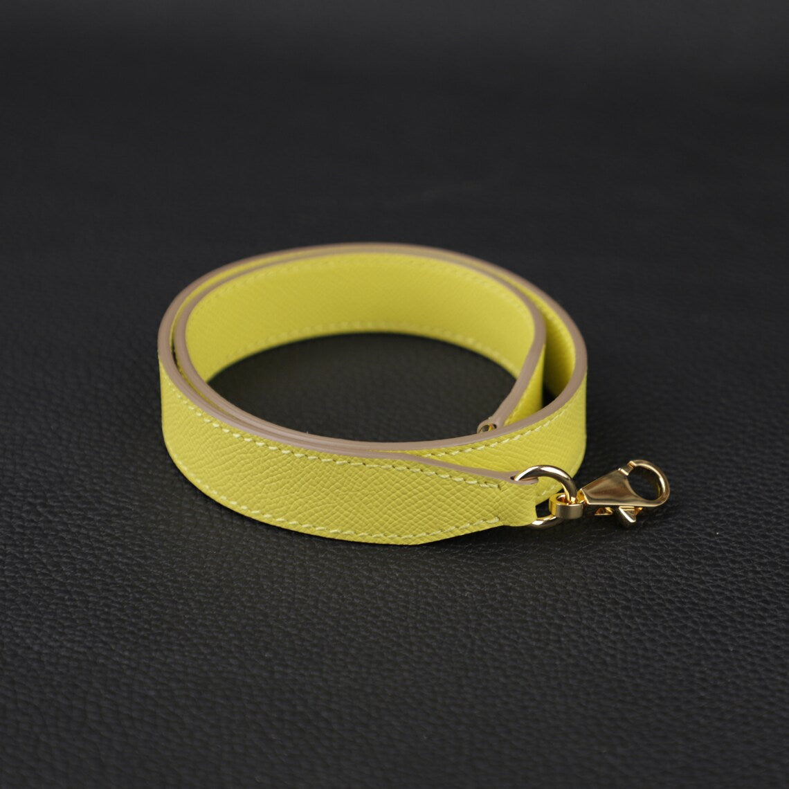 Hermès Style Epsom Leather Bandoulière (25mm): Compatible Shoulder/Crossbody Strap for Kelly Dance, Picotin, & Evelyne Bags