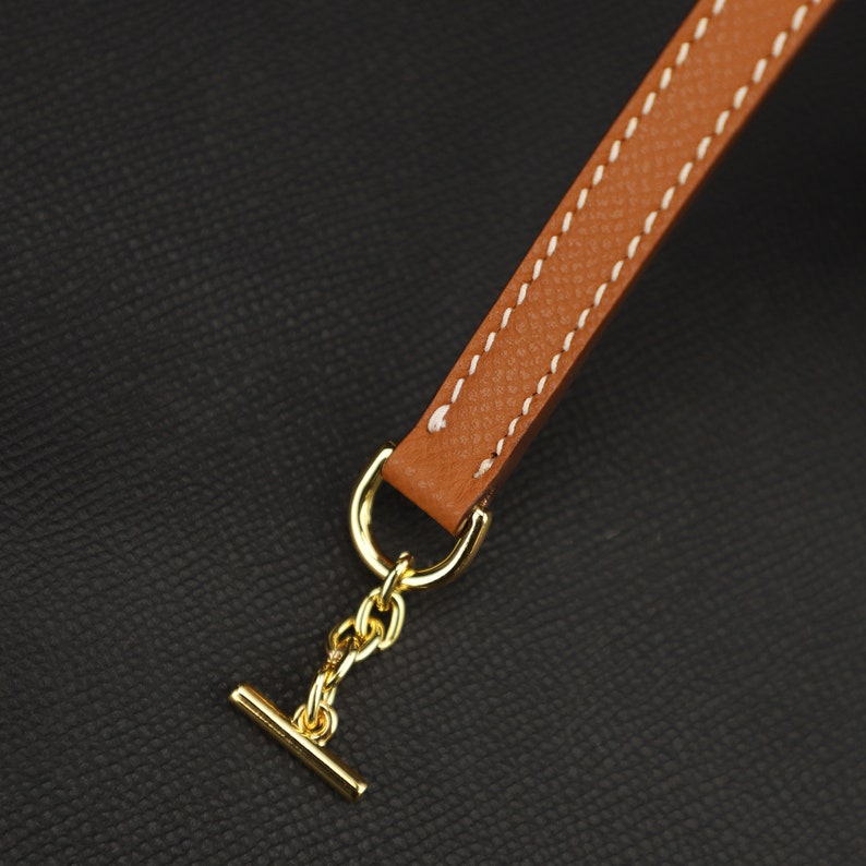 Custom Leather Shoulder Strap: Epsom, Evercolor, Togo, Swift Leather
