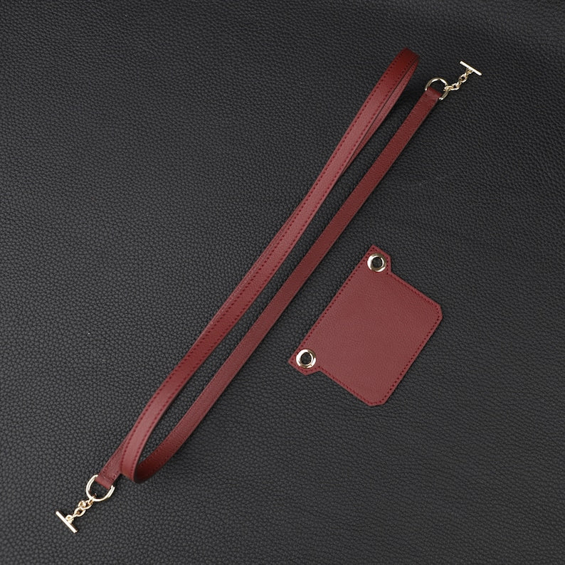 12mm Evercolor Leather Shoulder Strap: Roulis Slim Wallet Crossbody Strap