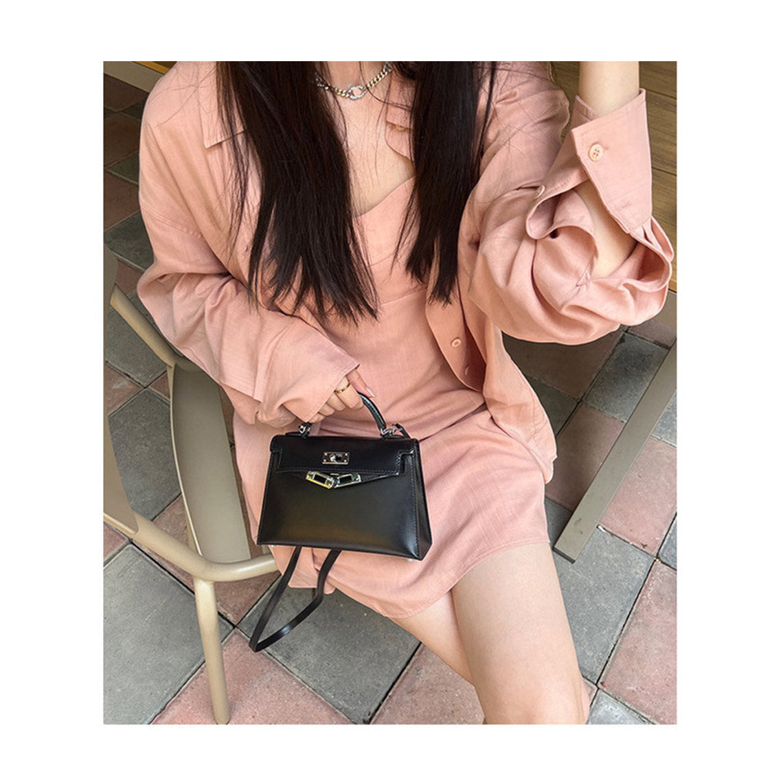 Kelly Bag Mini | Top Handle Purse, Handbag | Genuine Leather Shoulder Bag for Women - Wirkin