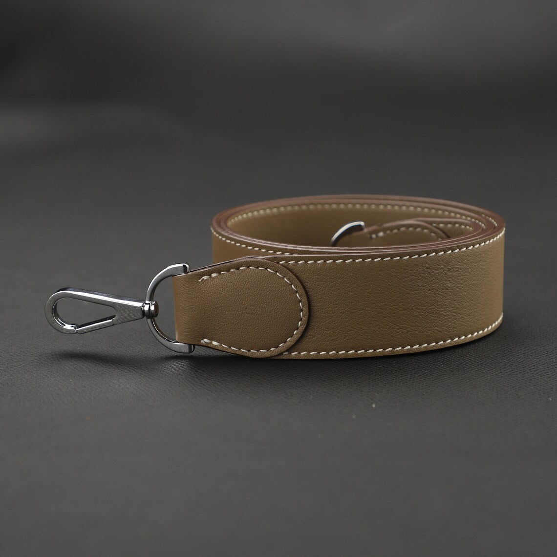 Hermès Style Swift Leather Bandoulière (38mm Wide): Compatible Shoulder Strap Replacement for Kelly Bags