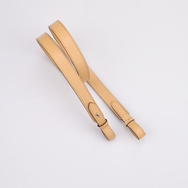 Hermès Style Swift Leather Bandoulière (20mm Slim): Compatible Crossbody/Shoulder Strap for Picotin, Evelyn & Lindy Bags