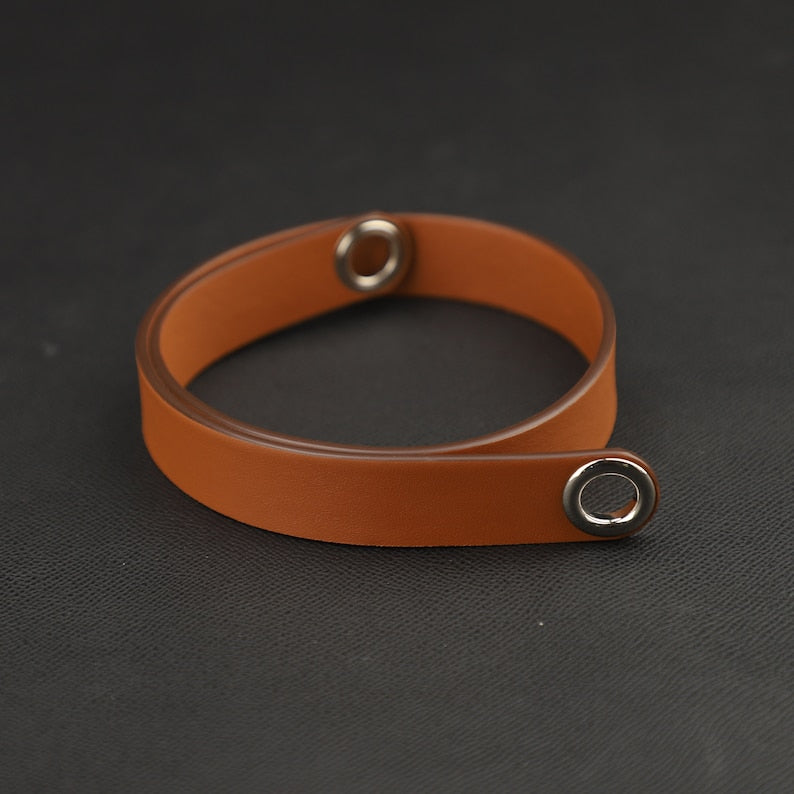 Hermès Style Swift Leather Bandoulière (22mm): Compatible Shoulder/Crossbody Strap Replacement for Herbag