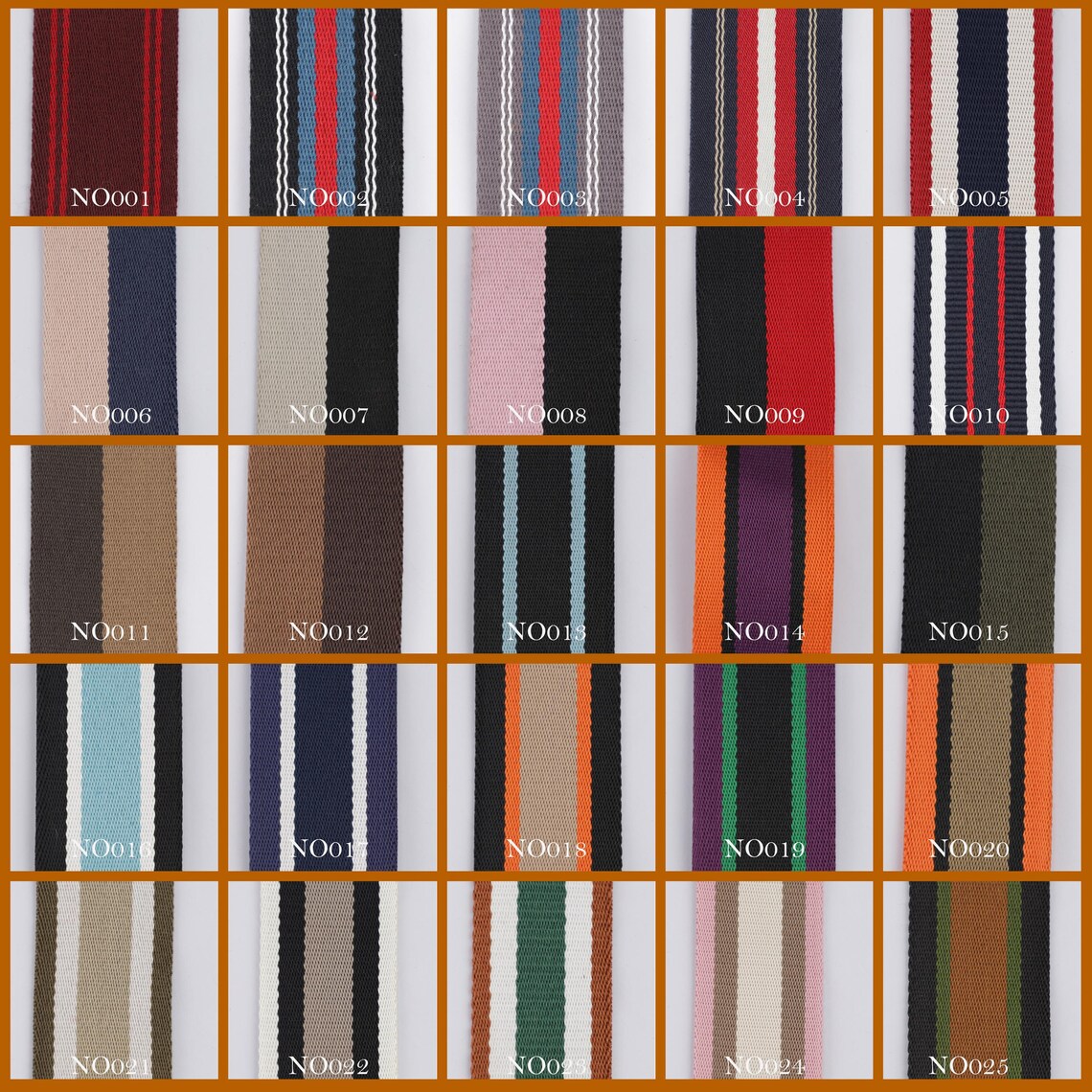 50mm Adjustable crossbody strap for Padlock Saddle Shoulder Bag Coated Canvas and Leather