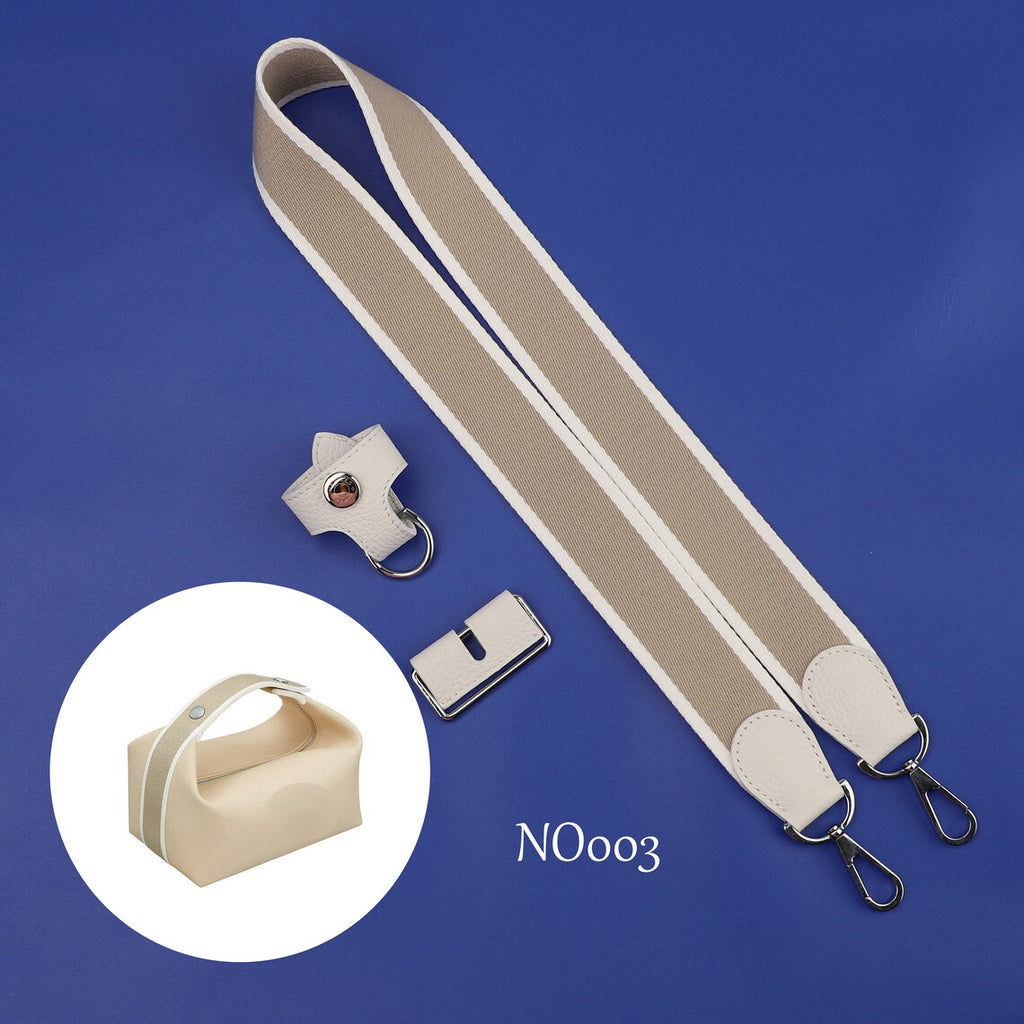 Canvas & Leather Shoulder Strap for Toile Bride-A-Brac Travel Case