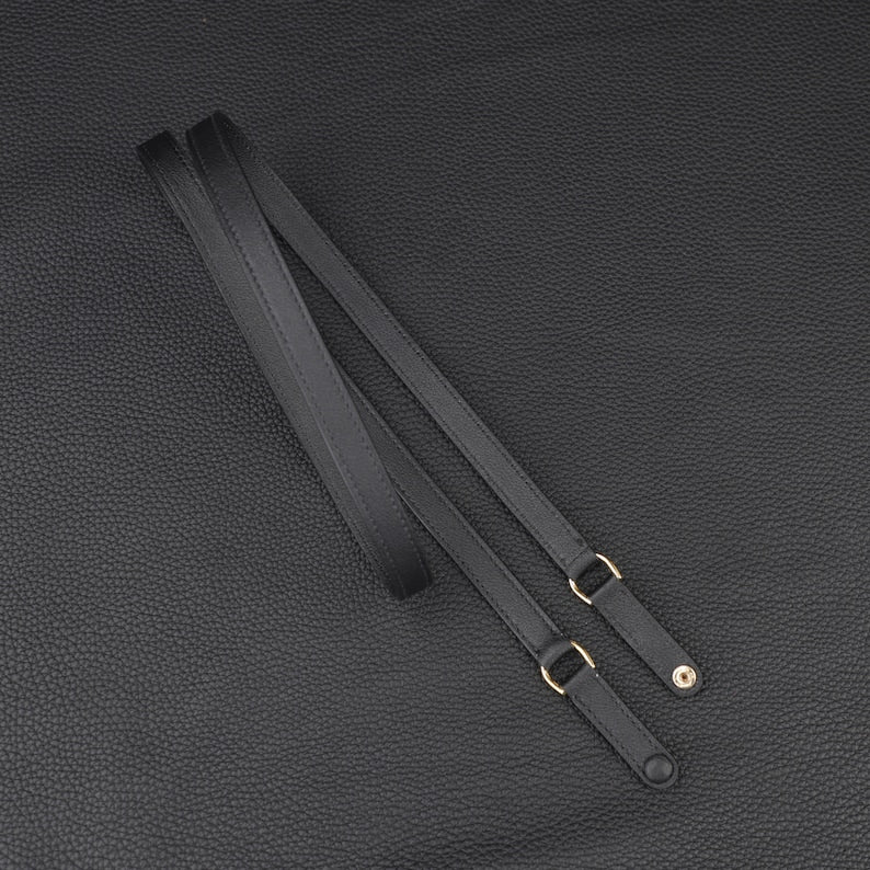 Hermès Style Evercolor Leather Bandoulière (15mm Slim): Compatible Shoulder/Crossbody Strap for Mini Bags