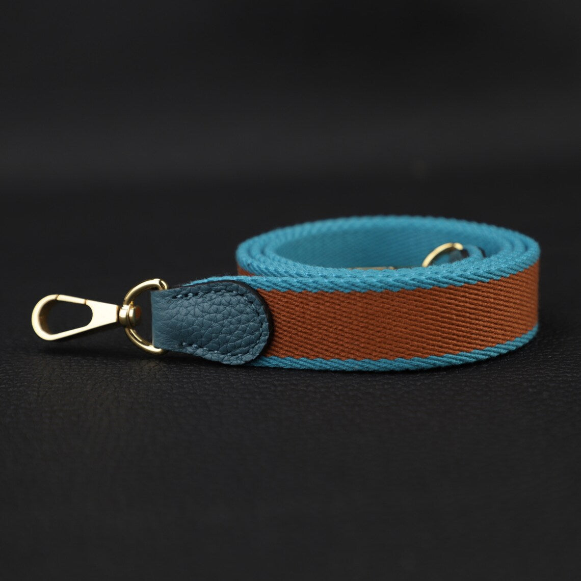 25mm Bi-color canvas shoulder bag strap for evelyn TPM,33 colors avaliable