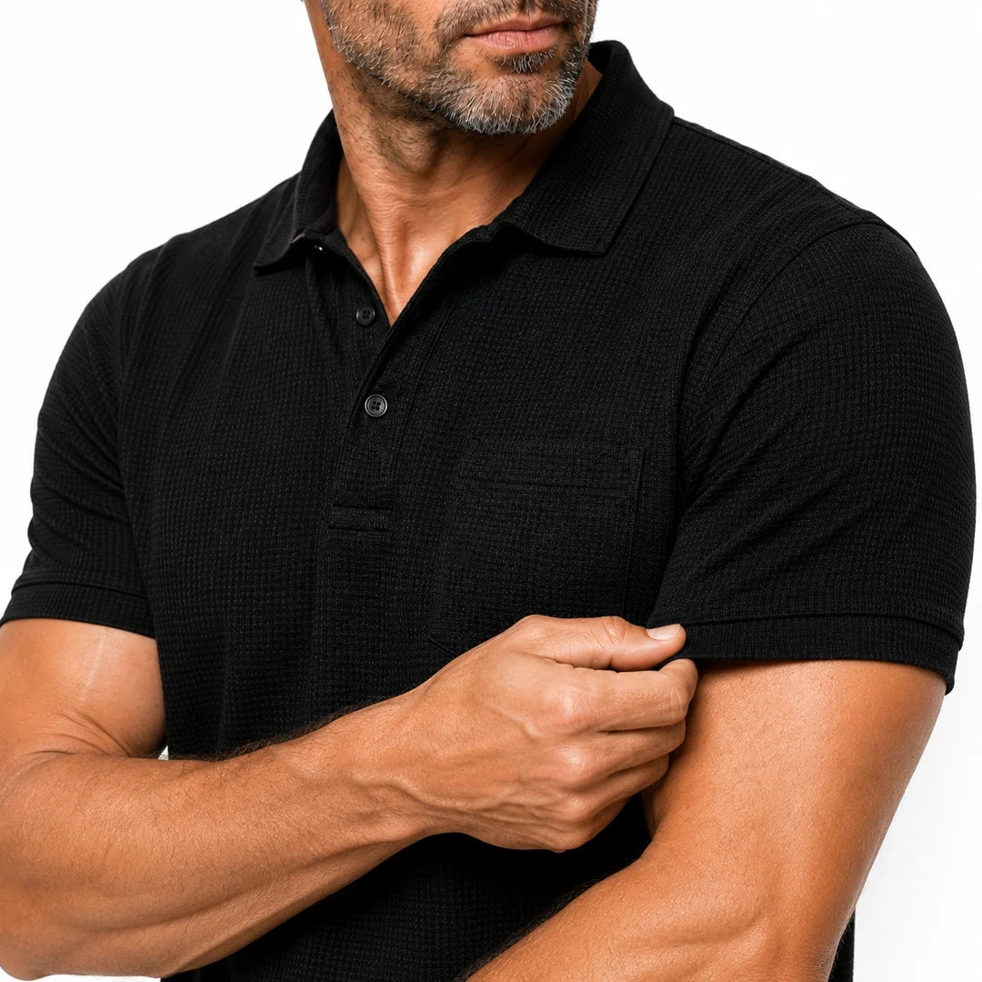 Capri - Men's Ultra Comfortable Pocket Polo Shirt