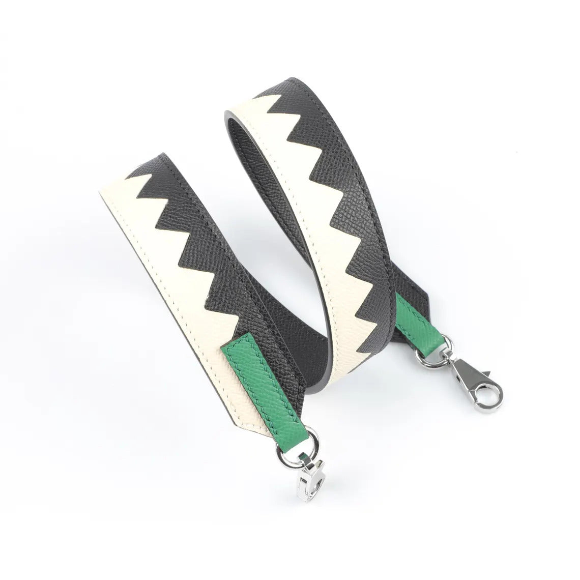 Artisanal Epsom Leather Bandoulière (30mm Wide): Hand-Stitched Color-Matched Shoulder Strap Upgrade