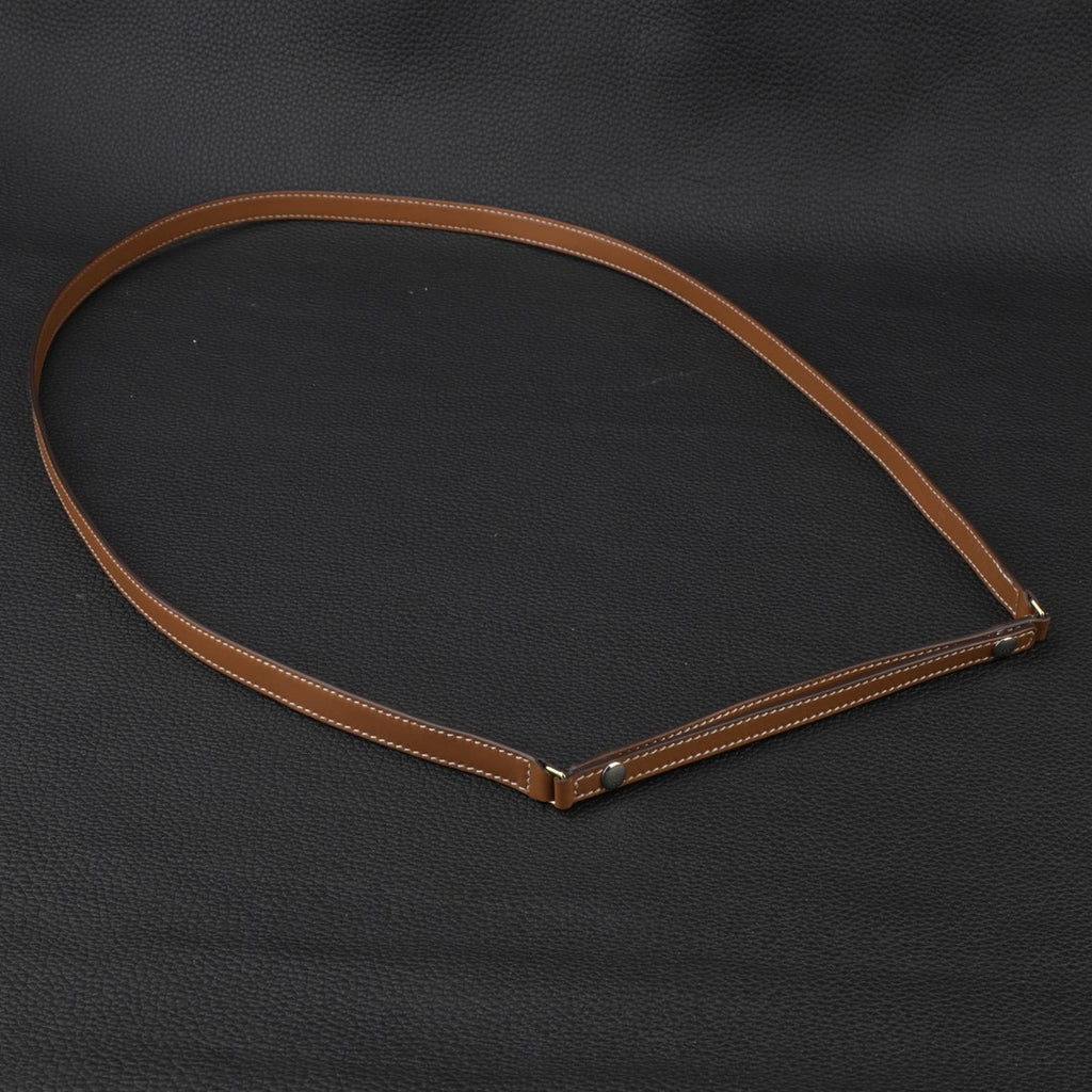 Luxury Swift Leather Bandoulière (15mm Slim): Compatible Crossbody Strap Replacement for Triomphe & Small Designer Bags