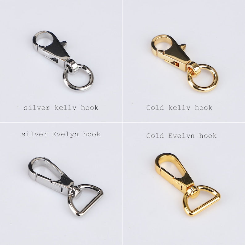 25mm Bi-color canvas shoulder bag strap for evelyn TPM