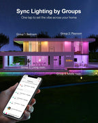 Lumary Wi-Fi Smart Canless Recessed Lighting 6 inch 4 PCS